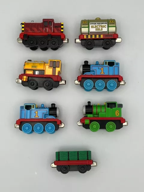 Lot of 7 Guillane Learning Curve Take-a-long Thomas Engines & Cars