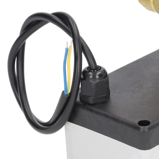 Elettrovalvola A Sfera 2 Fili Normalmente Chiusa DC12V-24V Elettrovalvola A