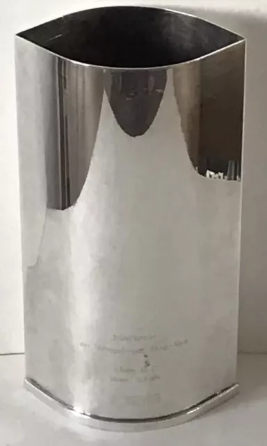 St. James, versilberte Vase mit Preis- Widmung Golfturnier 1994