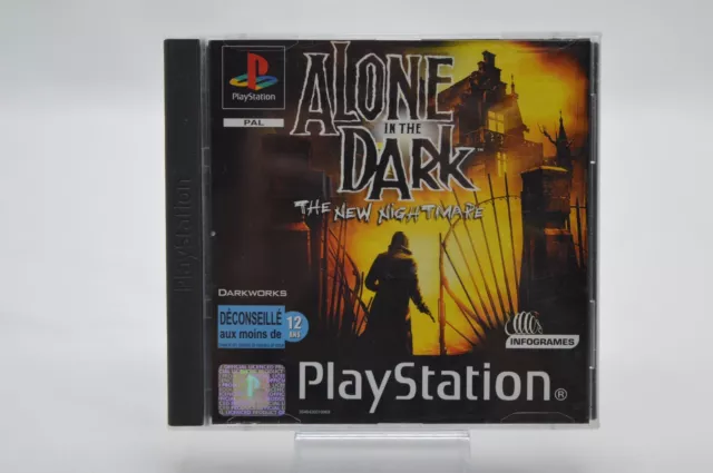 Jeu Game Alone In the dark complet console Playstation 1 PS1 Psone PALFR