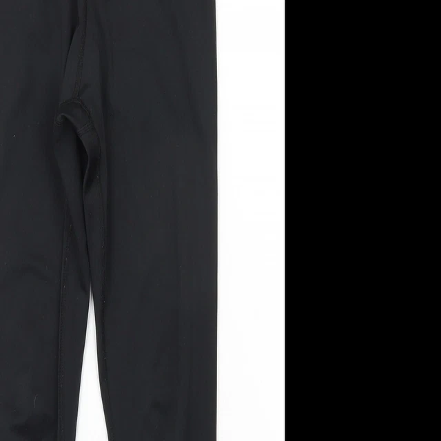 USA Pro Girls Black  Polyester Pedal Pusher Trousers Size 9-10 Years  Regular Pu 3