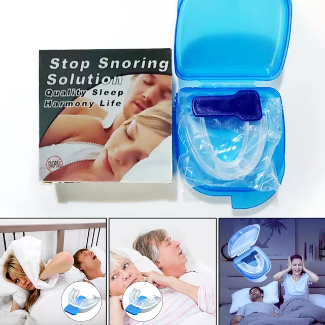 Anti Snore Stopper Mouth Guard, Stop Snoring Device Aid Adult Sleep