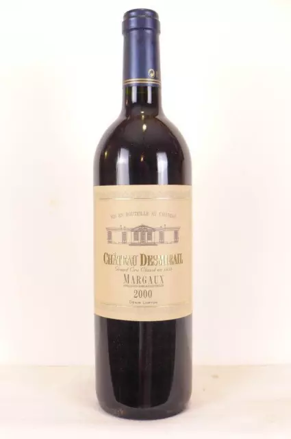 margaux château desmirail grand cru classé rouge 2000 - bordeaux