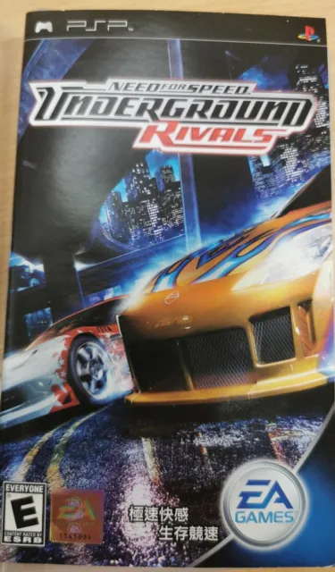 Need For Speed Underground Rivals PSP Chinese English
