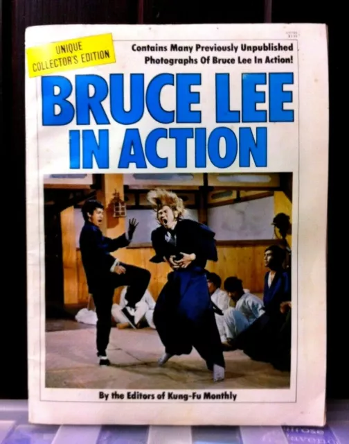 RARE Bruce Lee In Action Unique Collectors Edition. Kung Fu Martial Arts.