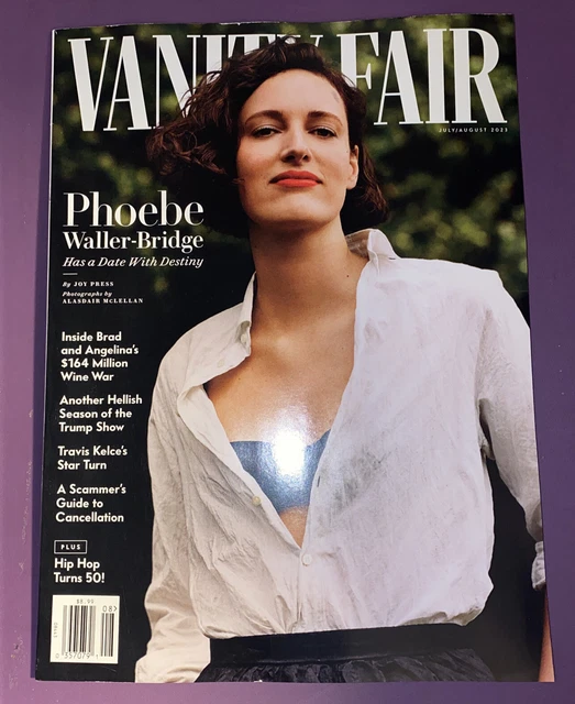 VANITY FAIR MAGAZINE July /August 2023 Phoebe WallerBridge 136 Pages