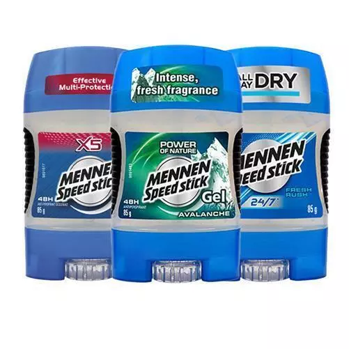 Mennen Speed Stick Desodorante Gel Antitranspirante Aromas Surtidos 3 x 85g