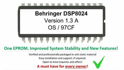 Behringer DSP8024 Version 1.3A Update Firmware Upgrade Eprom Ou Convert