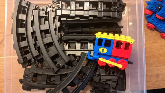 LEGO® PLAYMOBIL® Schienen Eisenbahn RC Gleise Wagon Lok zum raussuchen