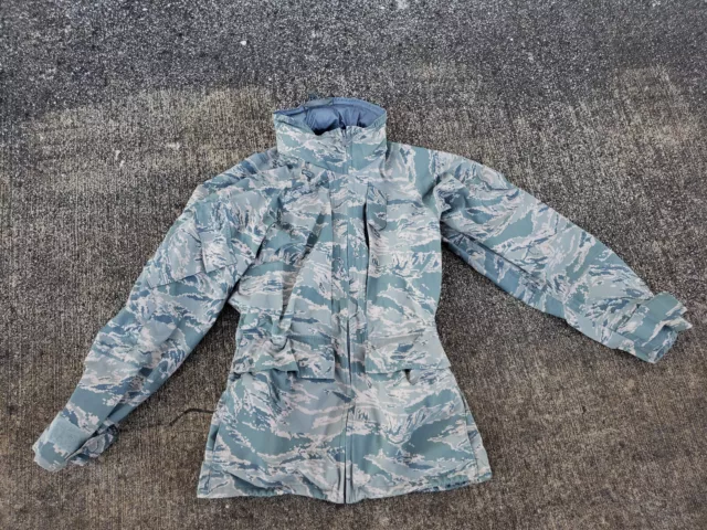 🇺🇸 USAF ✈️ CAP ABU Extreme Wet Cold Jacket Parka ECWCS APECS Goretex SMALL