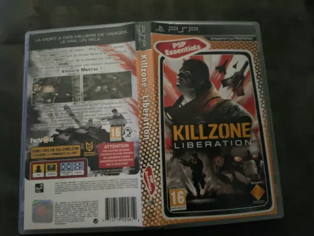 Jeu PSP ESSENTIALS KILLZONE LIBERATION