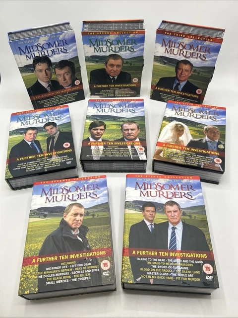 MIDSOMER MURDERS: A Collection of Ten Investigations DVD Box