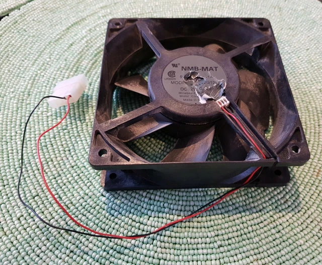 PC CASE FAN NMBMAT FBA12G12L 120mm x38mm (Thick) Molex 12V 5.74
