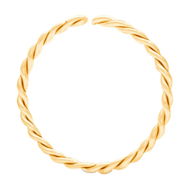 925 Sterlingsilber Einfach Minimal Nasen Ring Goldener Farbe Für Damen & Mädchen