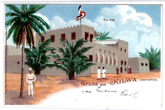 DOA 1899 AK Gruß aus Kilwa blanko (L7797