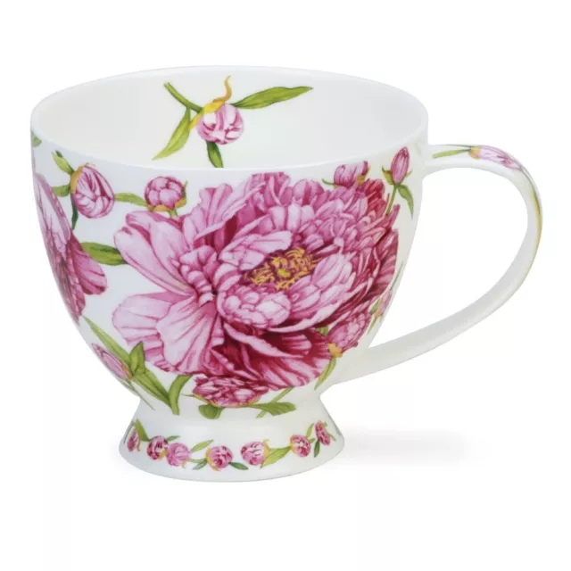 Dunoon Paeonia Peonía Jumbo 0,42L Taza de Té Jarra Café Skye