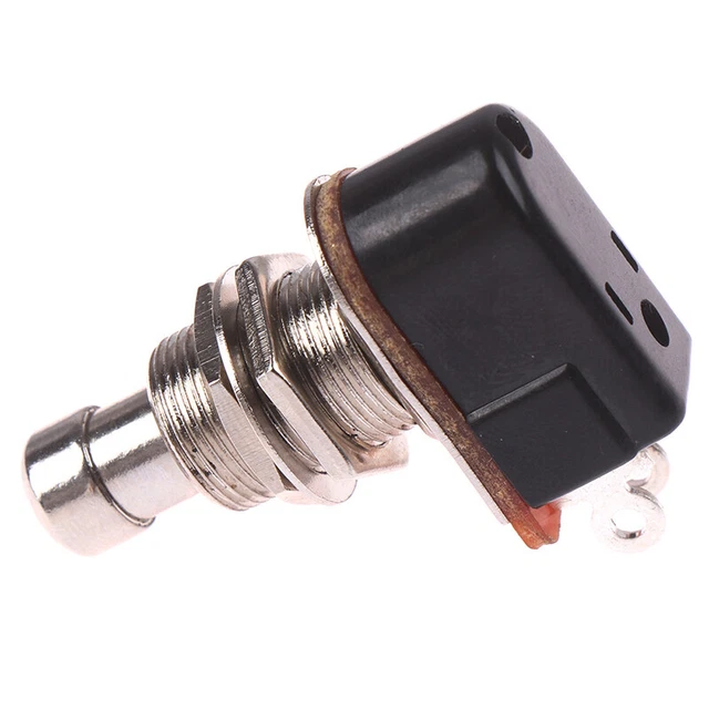 1PCS MOMENTARY SOFT Touch Push Button Stomp Foot pedal Electric Guitar