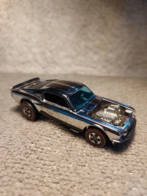 Hot Wheels Super Chrome 2017 - Voiture Flash Argent & Noir - N°58/365 - Collection