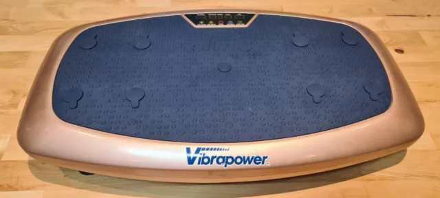 Vibrapower Slim 3 Vibration Plate+Bands,Mat,remote & more - Rose Gold Never used