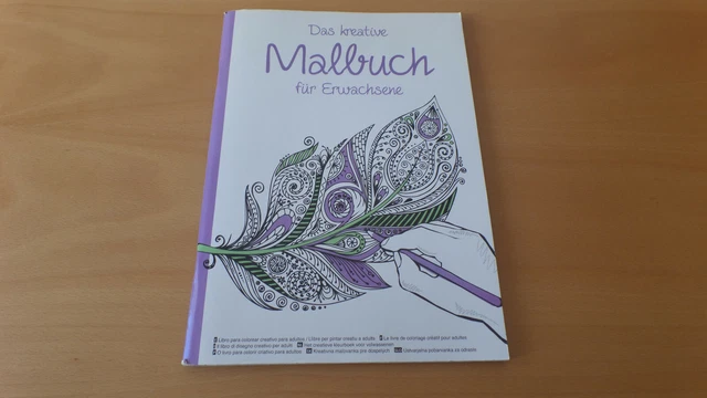 Neu: Ausmalbuch für Erwachsene