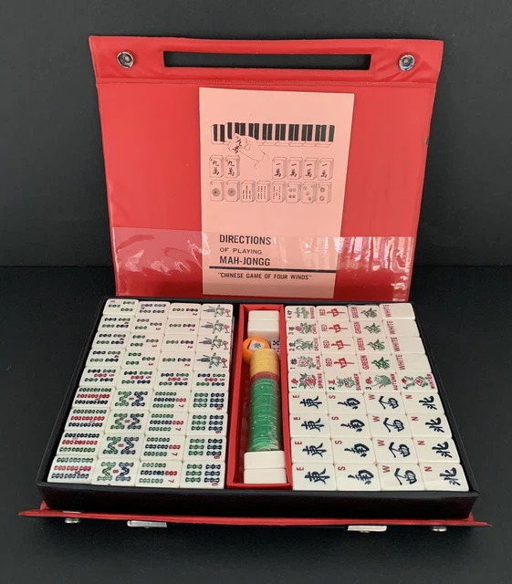 Piastrella Mahjong BACHELITE NERA BICOLORE - ONE BLACK (Scegli La Tua)