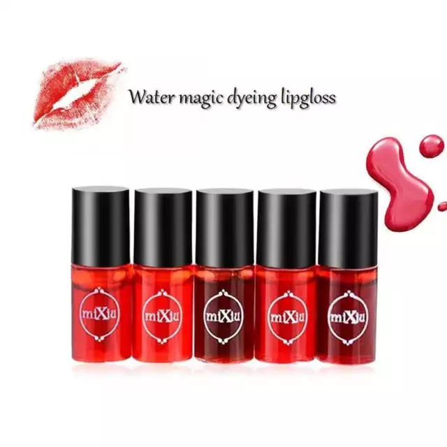 Women Lip Gloss Waterproof Multifunction Makeup Tint Dyeing Liquid M7D9