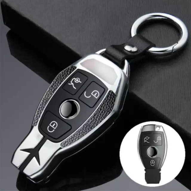 Zinc Alloy Car Key Case Cover Holder For Mercedes-Benz W210 W211 GLC CLA GLA GLS