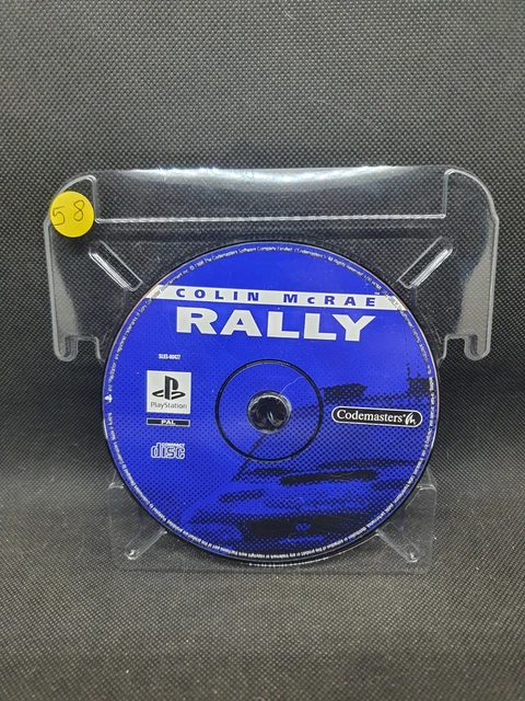 Colin McRae Rally Sur PS1 - Version PAL Française - Sans Jaquette (disque Seul)