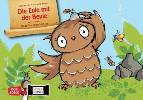 Die Eule mit der Beule. Kamishibai Bildkartenset|Don Bosco Medien
