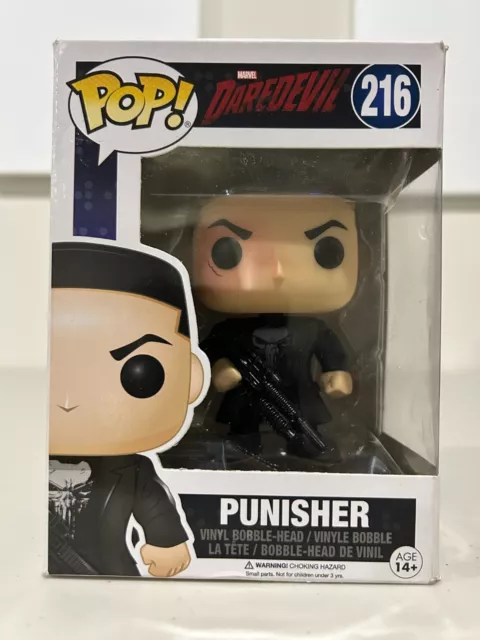Funko Pop! Marvel: THE PUNISHER Frank Castle #216 Daredevil Series *SEE PHOTOS* Funko Pop! Marvel: THE PUNISHER Frank Castle #216 Daredevil Series *SEE PHOTOS*