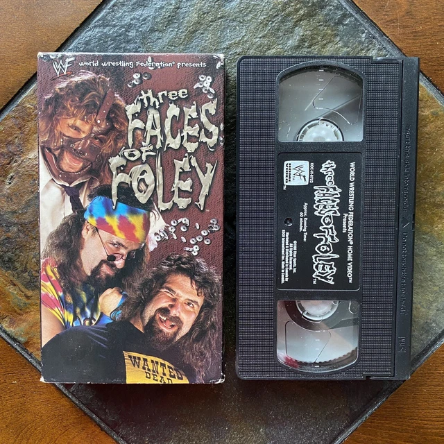 Wwf Foley WWF THREE FACES Of Foley (VHS 1998) Wrestling $7.50 - PicClick CA