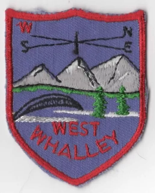 West Whalley Boy Scouts Boy Scout Patch RED Bdr. [INT831]