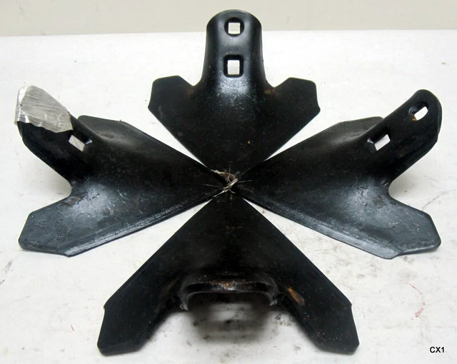 4 Heavy Duty Field Cultivator Point 1/4" x 7" Tine to fit IH Hesston J.D,Landoll