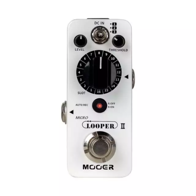 Mooer Micro Looper II Effektpedal für Gitarre
