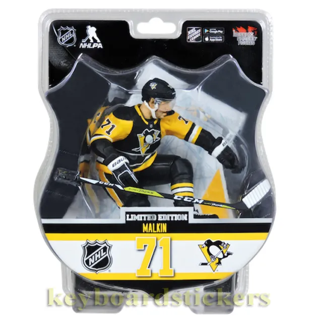 2018- 2019 Evgeni Malkin Pittsburgh Penguins NHL 6' Action Figure  - Ltd 2850