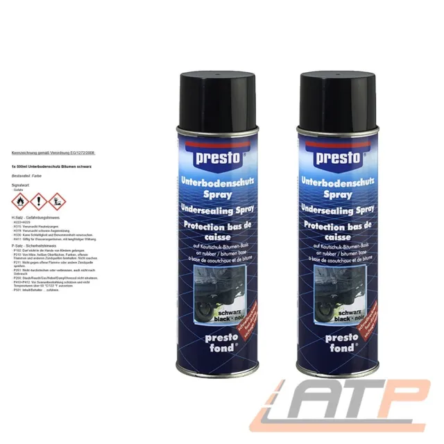 Motip Unterbodenschutz-Spray Bitumen 500 ml 000007, 1x