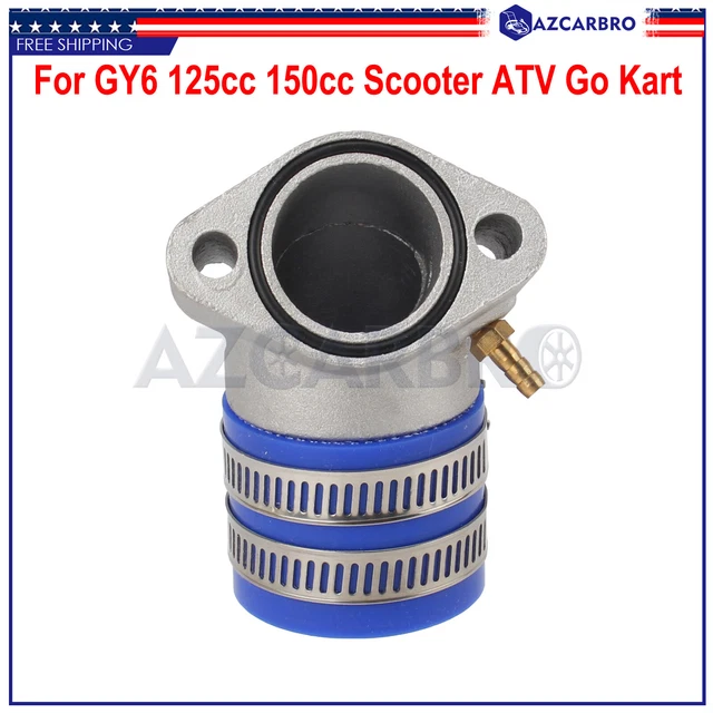 Aluminum Intake Manifold Boot New For Hammerhead GTS 150 Hammerhead Twister 150