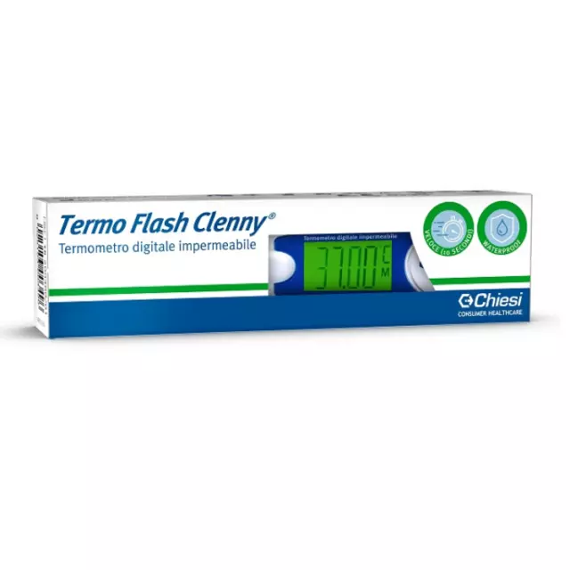 Termometro Digitale Clenny Termo Flash  10 Secondi Waterproof Retroilluminato