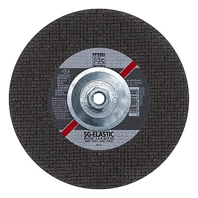 Type 27 Premium Performance SG Depressed Center Cut-Off Wheel, 9 in Dia, 1/8 in