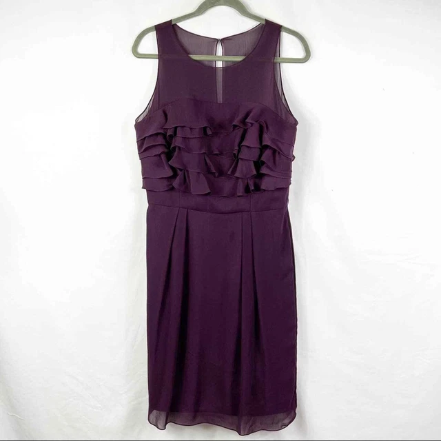 WATTERS & WATTERS Purple Bridesmaid/Cocktail Dress in Size 12