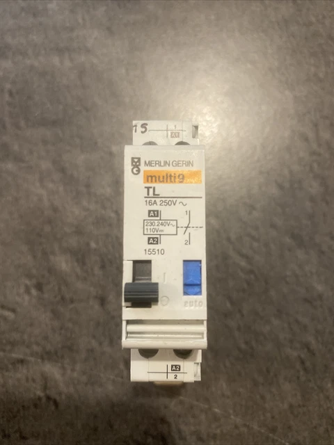 Télérupteur Merlin Gerin TL 16A 2P 250V - Référence 15507 - Occasion Fonctionnel