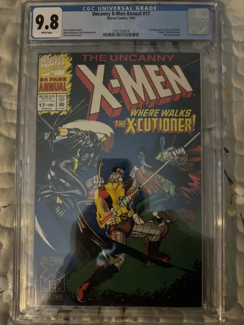 The Uncanny X-Men Annual #17 (Marvel Comics 1993) Poly-bag- CGC 9.8 WP