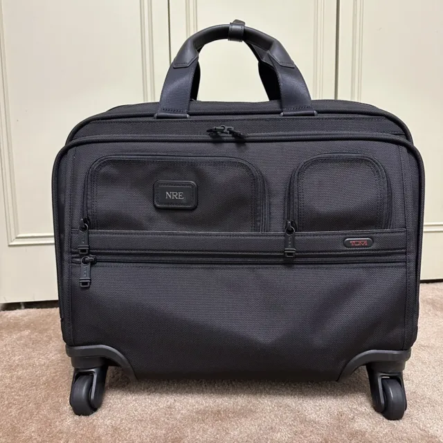 TUMI 4 Wheels BRIEFCASE WITH LAPTOP CASE INCLUDED