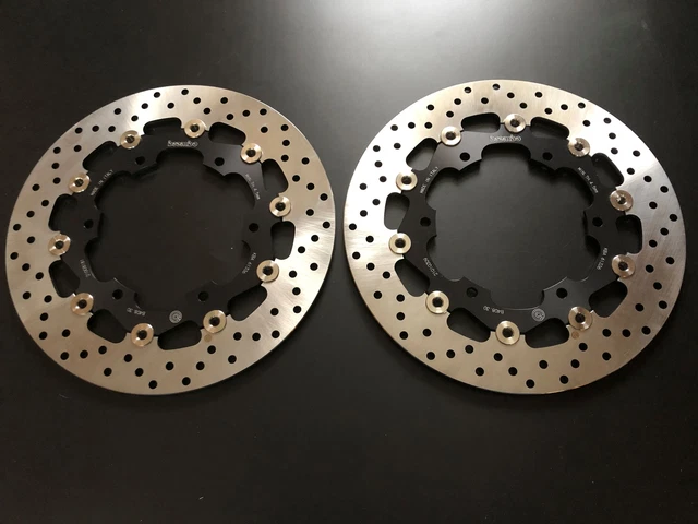 Paar Bremsscheiben Vorne Brembo Serie Gold Schwimmende Yamaha 600 YZF