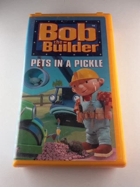BOB THE BUILDER - Pets in a Pickle (VHS) TESTED £4.48 - PicClick UK