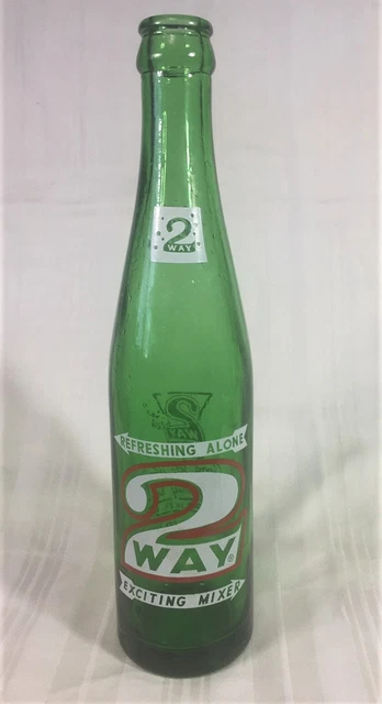 Vintage Rare 2 Way Pop Bottle 10 Oz Bell Bottling Co Winnipeg Mb