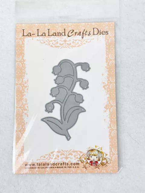 La-La Land Crafts - Lily Of The Valley Flourish - 8035 - Brand New