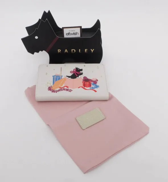 RADLEY LONDON JOLLY And Bright Christmas 2023 Medium Flapover Picture ...