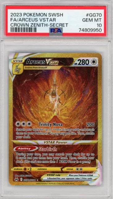 Arceus-V-ASTRO / Arceus-VSTAR (GG70/GG70), Busca de Cards