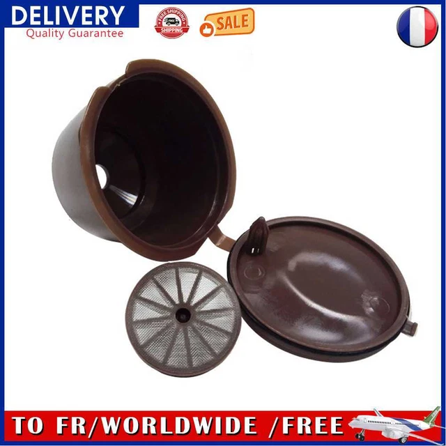Refillable Drip Coffee Filter Coffee Capsule Strainer Dripper for Dolce Gusto